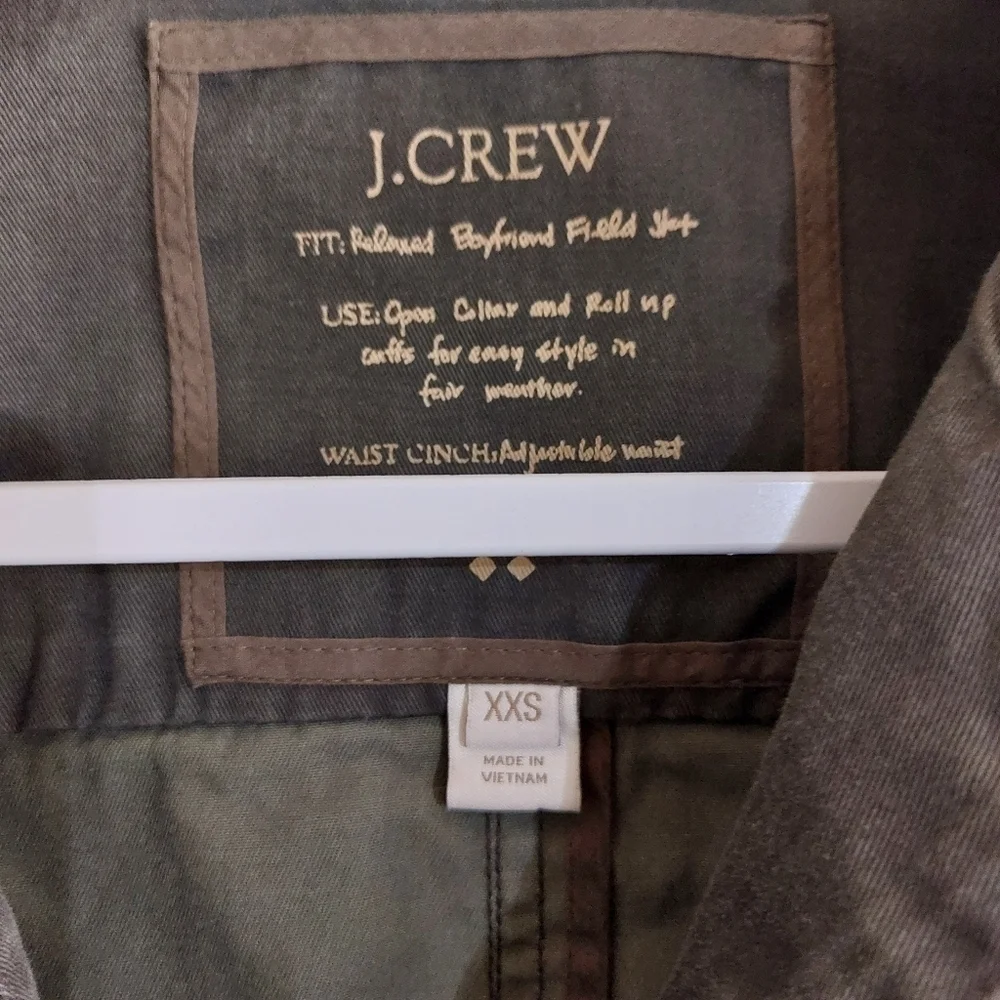 J. Crew Long Sleeve Boyfriend Relaxed Fit Jacket- size XXS